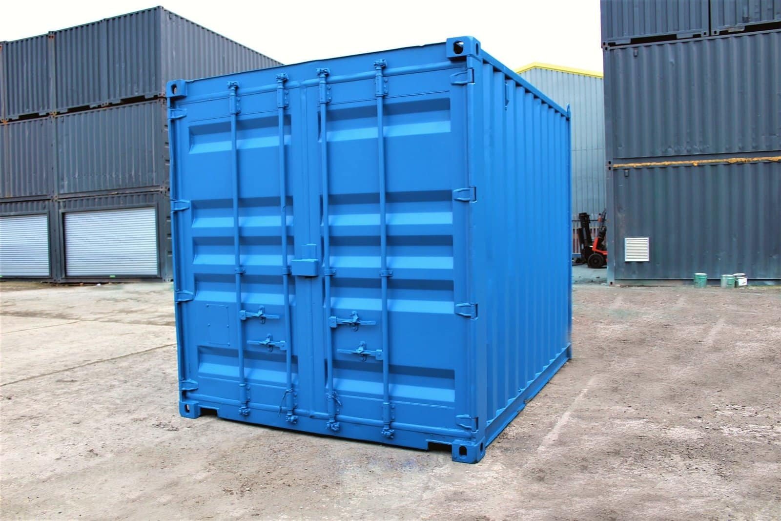 Used 10ft Cut Down Shipping Container &#8211; Wind & Watertight Steel Storage Unit 2