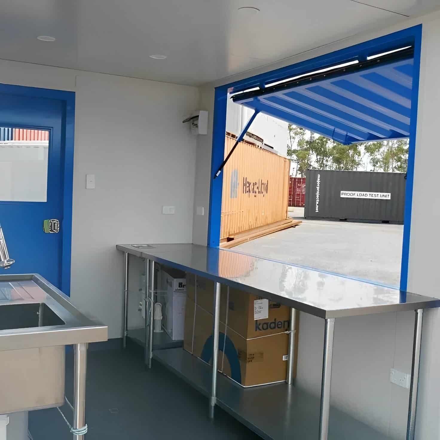 10ft Custom Container Coffee Shop for Sale – Mobile Café, Fully Equipped 3