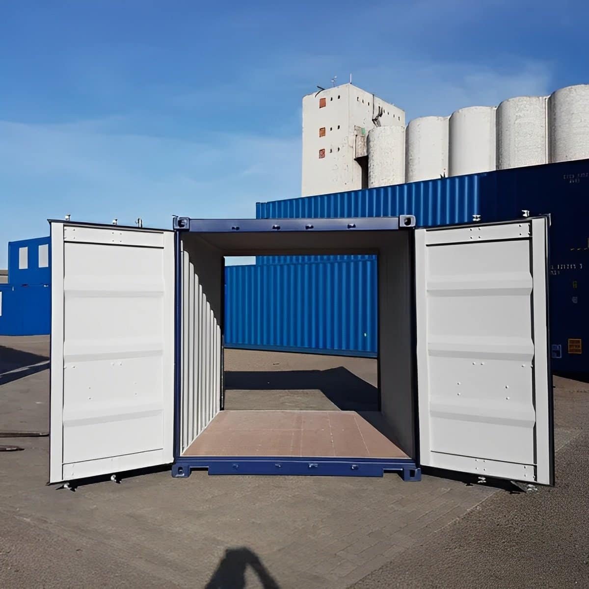 10ft Double Door Corten Steel Shipping Container – ISO & CSC Certified | Front & Rear Access 2