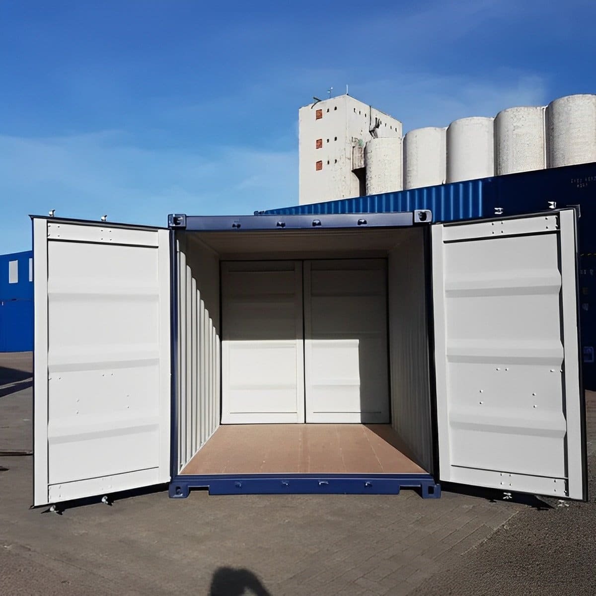 10ft Double Door Corten Steel Shipping Container – ISO & CSC Certified | Front & Rear Access 3