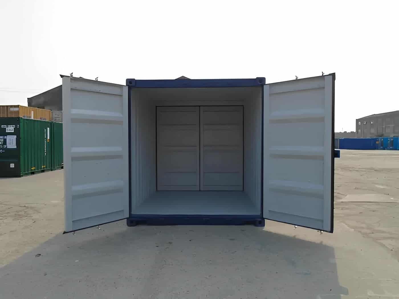 10ft Double Door Corten Steel Shipping Container – ISO & CSC Certified | Front & Rear Access 4