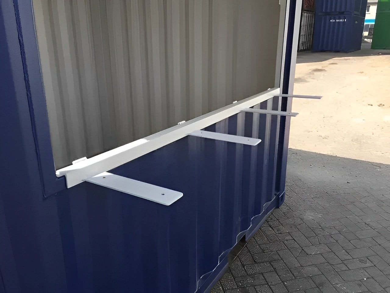 10ft Outdoor Bar Shipping Container – Event-Ready, Lockbox, Customizable, RAL Colors 3