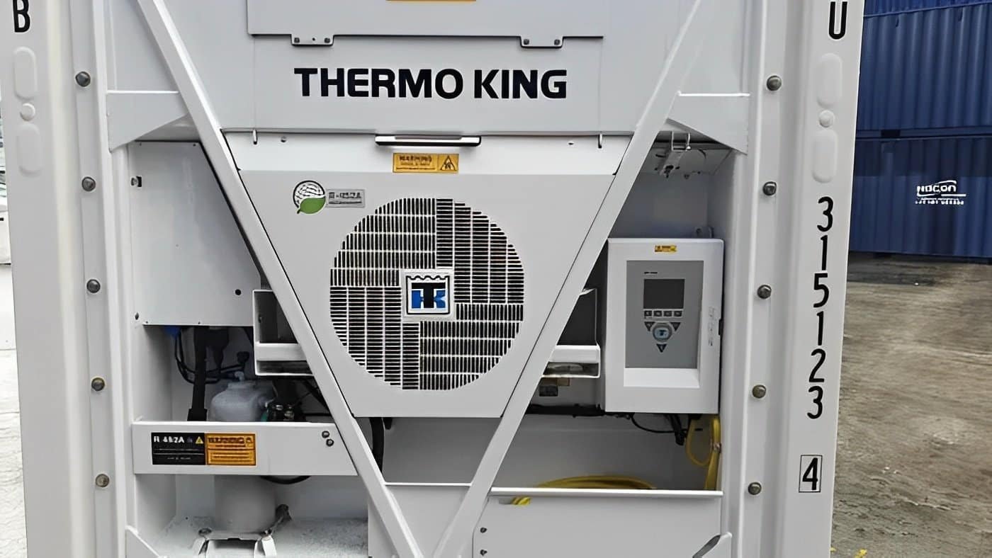 10ft Refrigerated Shipping Container – Thermo King Reefer Unit 2