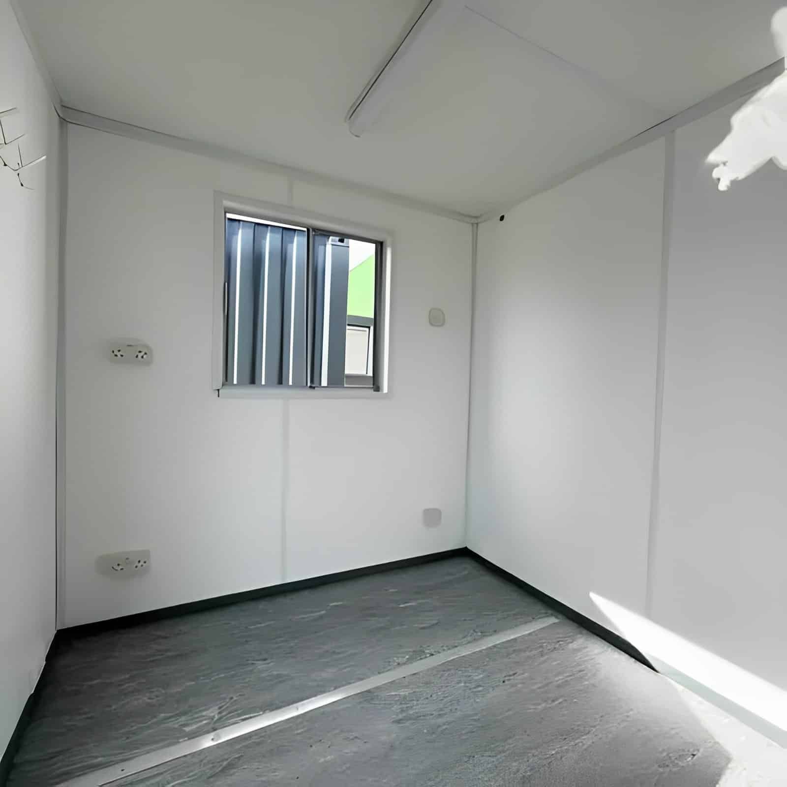 10ft x 8ft Portable Shipping Container Office – Anti-Vandal Steel Building 4
