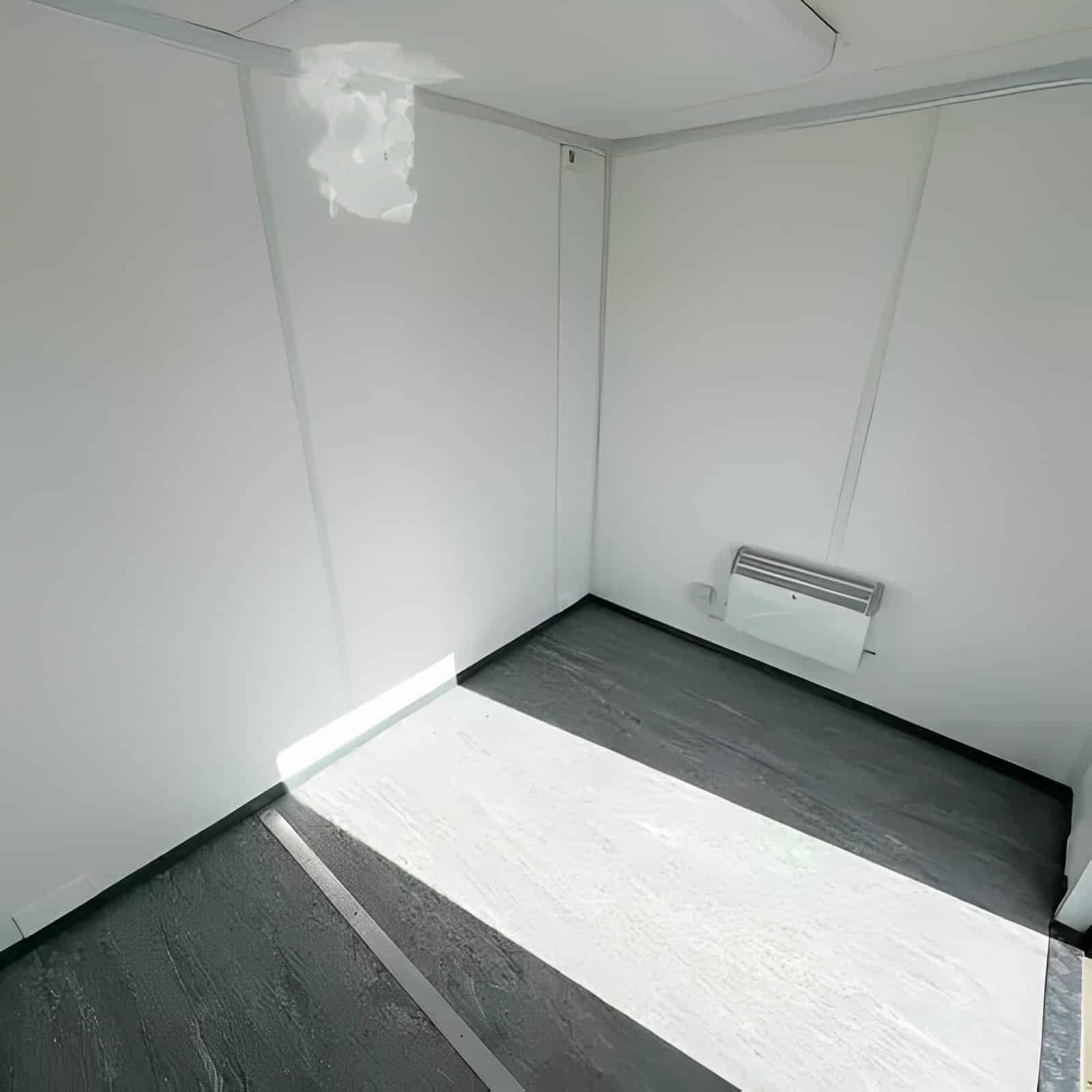 10ft x 8ft Portable Shipping Container Office – Anti-Vandal Steel Building 6