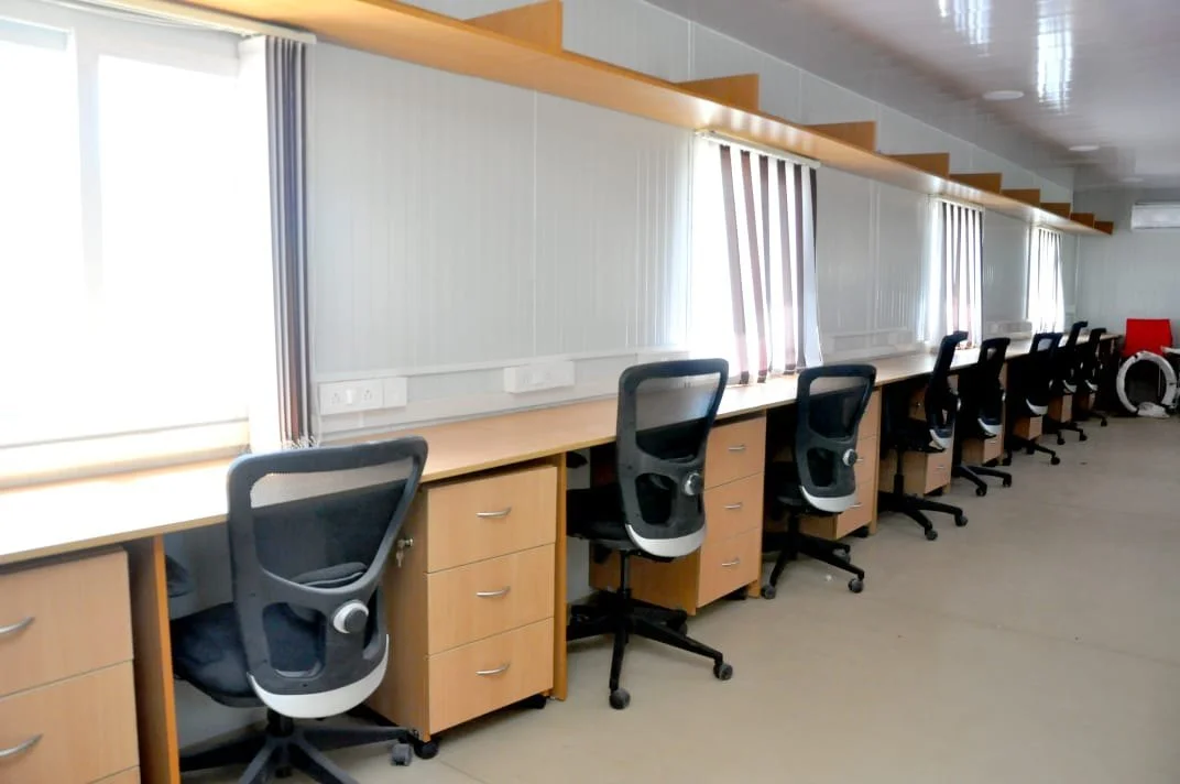 12Ft x 8Ft Steel Anti-Vandal Office Cabin 2