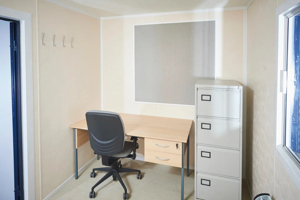 12Ft x 8Ft Steel Anti-Vandal Office Cabin 3