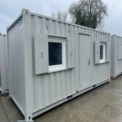 16Ft x 8Ft Steel Anti-Vandal Canteen Cabin 2