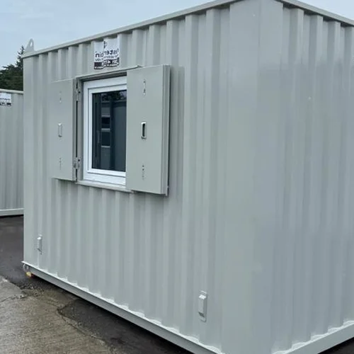 16Ft x 8Ft Steel Anti-Vandal Canteen Cabin 3