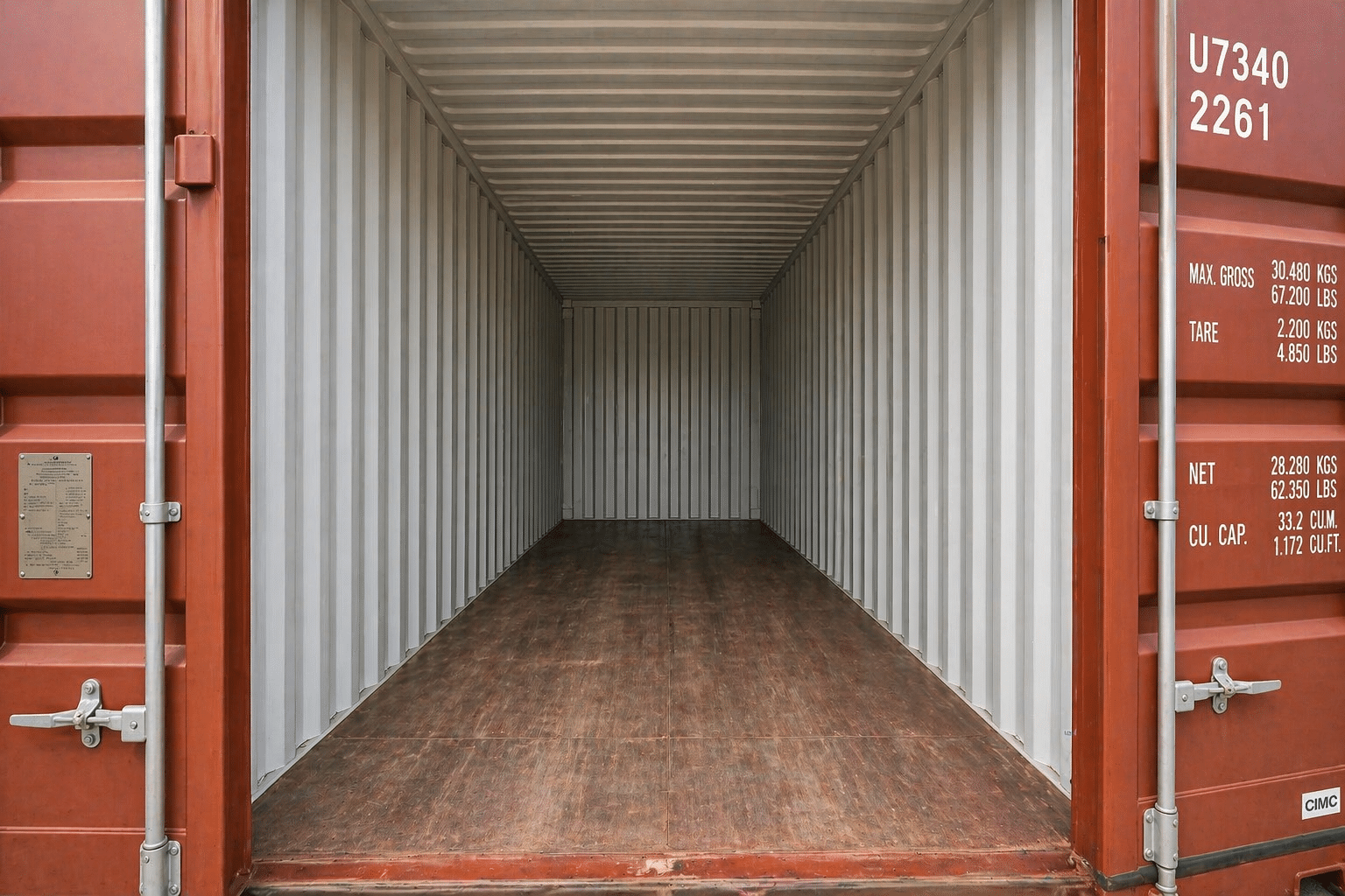 20ft Standard Wind and Watertight Shipping Container for Sale 2