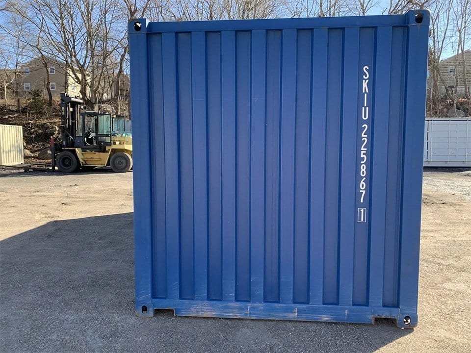 20′ x 8′ x 8.5′ Tall– New Shipping/Storage Container – Wind and Watertight – Blue 2