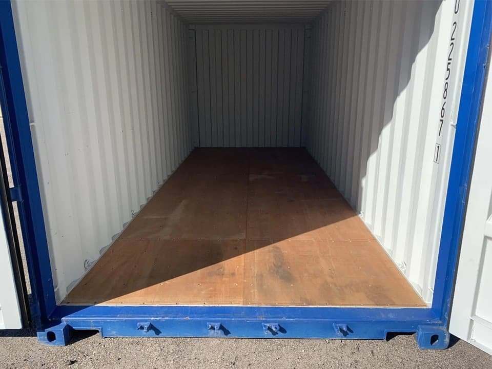 20′ x 8′ x 8.5′ Tall– New Shipping/Storage Container – Wind and Watertight – Blue 4