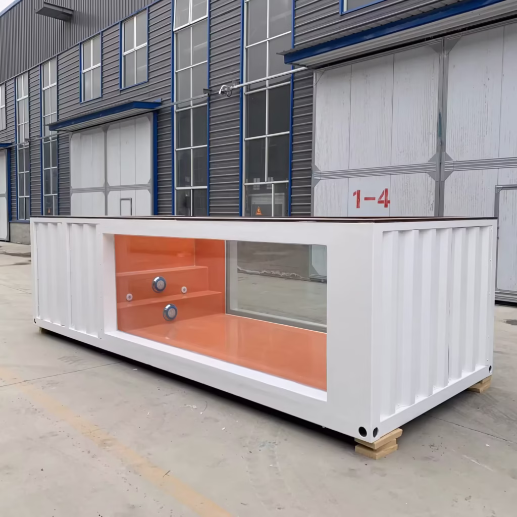 20ft Container Swimming Pool With Fiber Glass Window