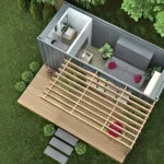 20ft Custom Shipping container Office, Container House 6