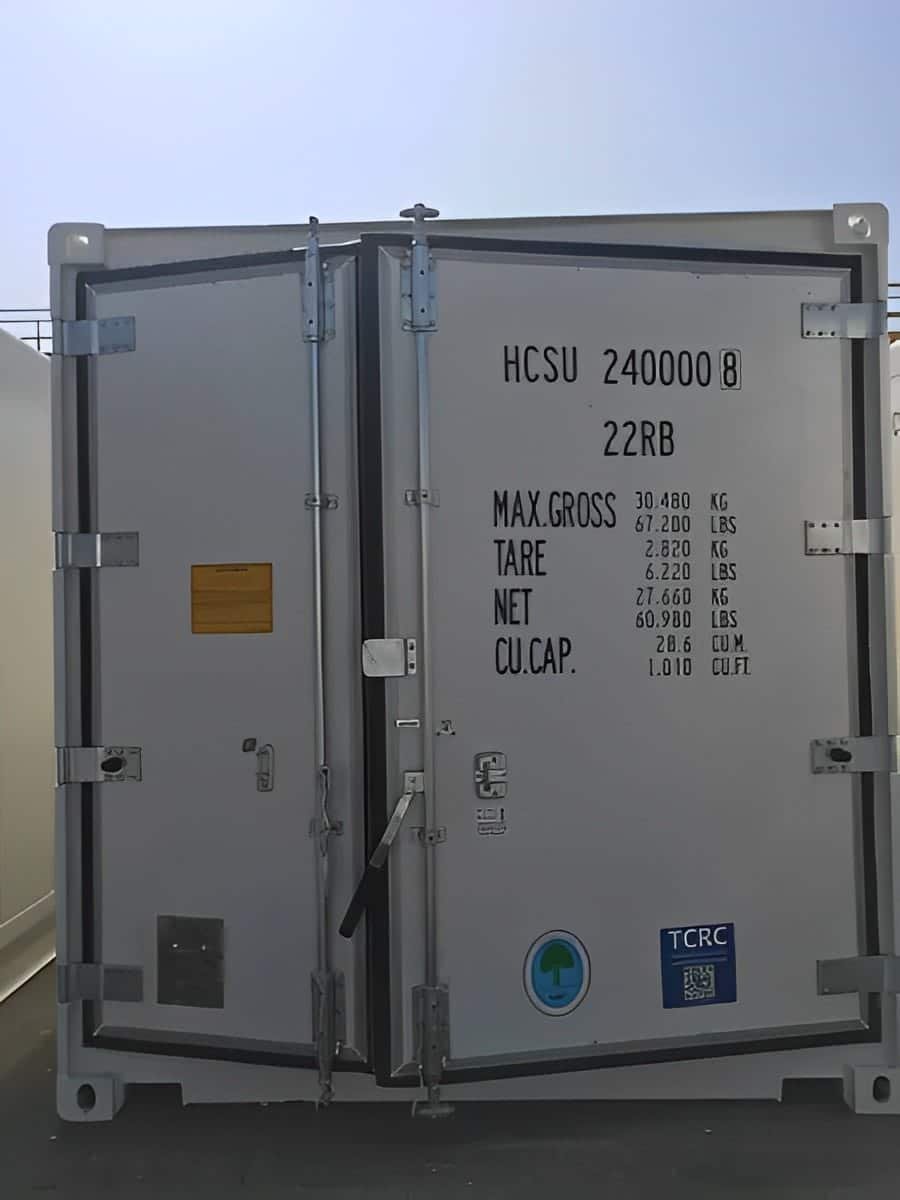 20Ft Domestic Refrigerated Containers – Reefers 5