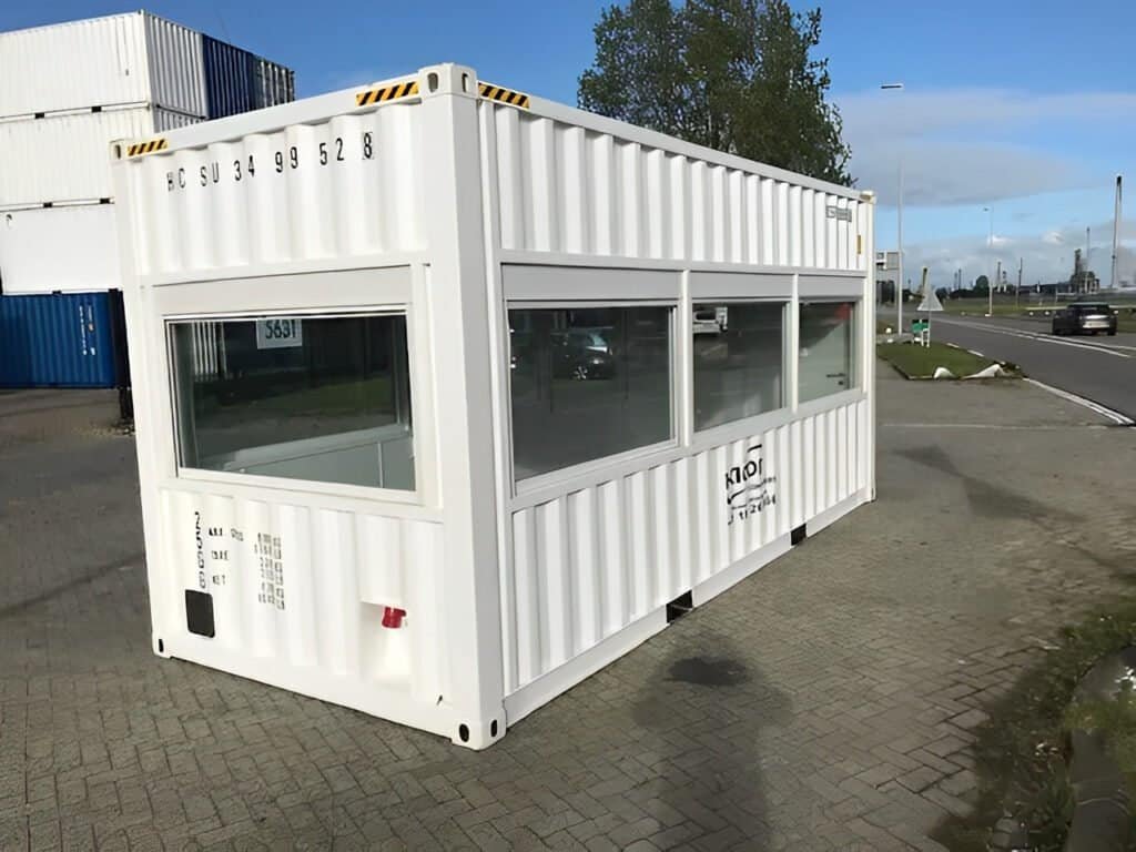 20ft High Cube Fixed Glazing Observation Shipping Container 2