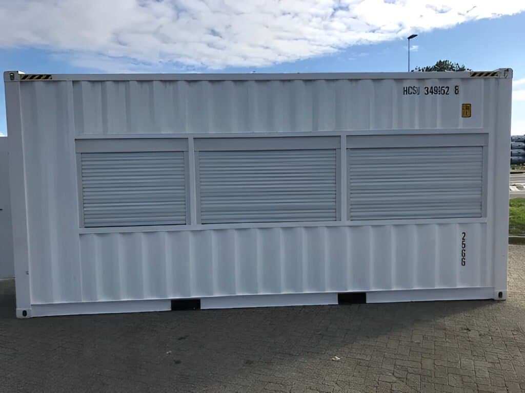 20ft High Cube Fixed Glazing Observation Shipping Container 4