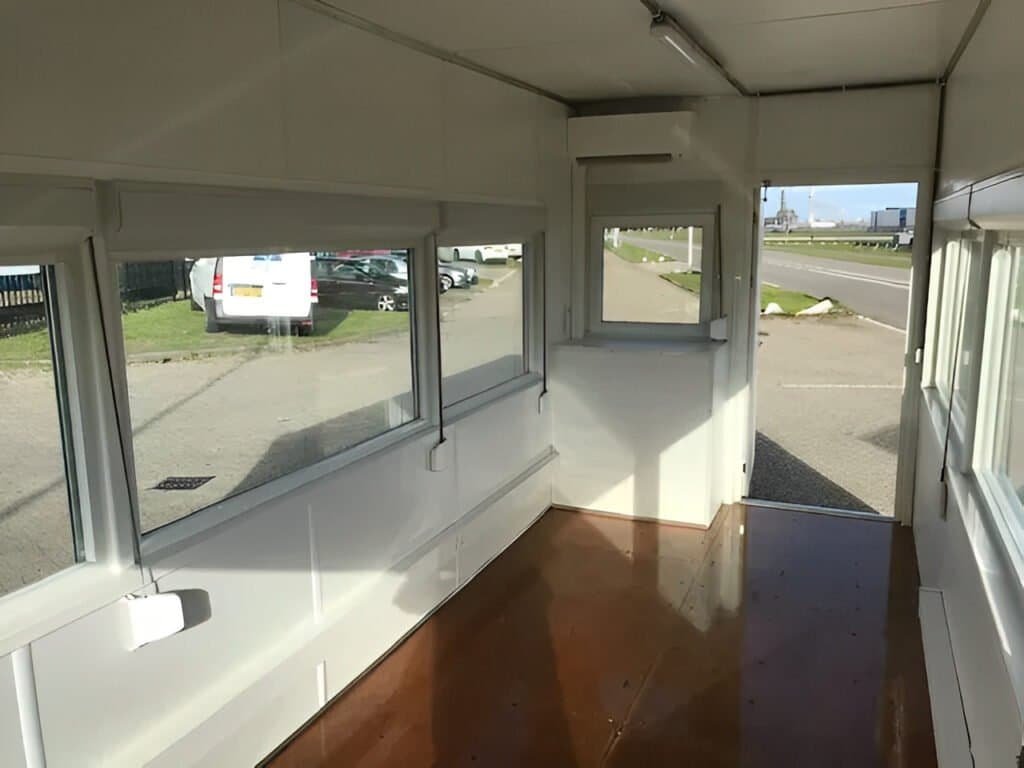 20ft High Cube Fixed Glazing Observation Shipping Container 5