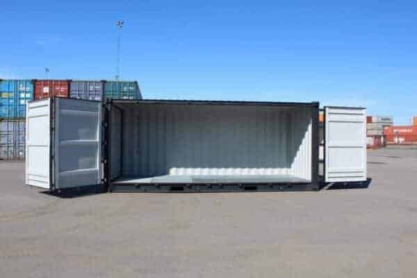 20ft High Cube Shipping Container – Side Opening Hazardous Waste Storage (One Trip, 9ft 6in High, USA Delivery) 2