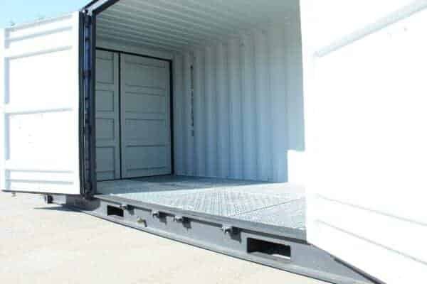 20ft High Cube Shipping Container – Side Opening Hazardous Waste Storage (One Trip, 9ft 6in High, USA Delivery) 3