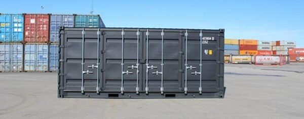 20ft High Cube Shipping Container – Side Opening Hazardous Waste Storage (One Trip, 9ft 6in High, USA Delivery) 4