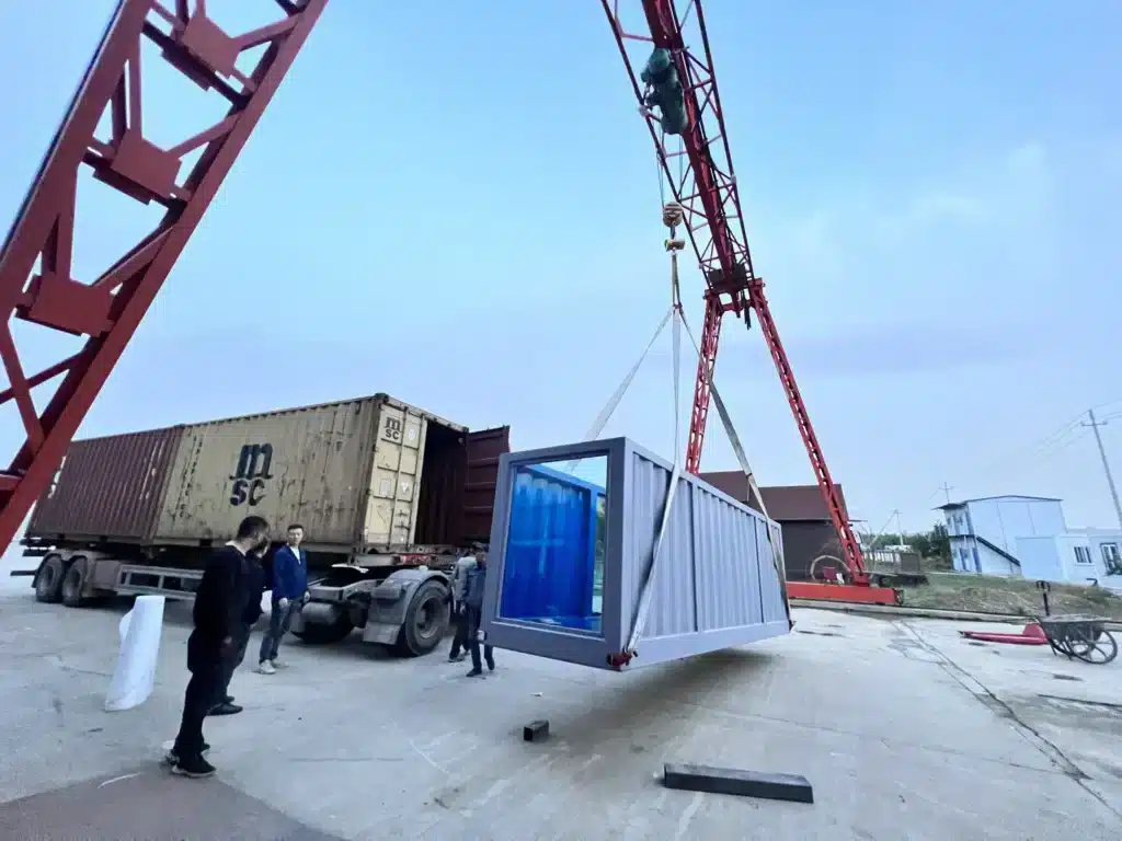 20ft Mobile Foldable Fully Automatic Container Swimming Pool 3