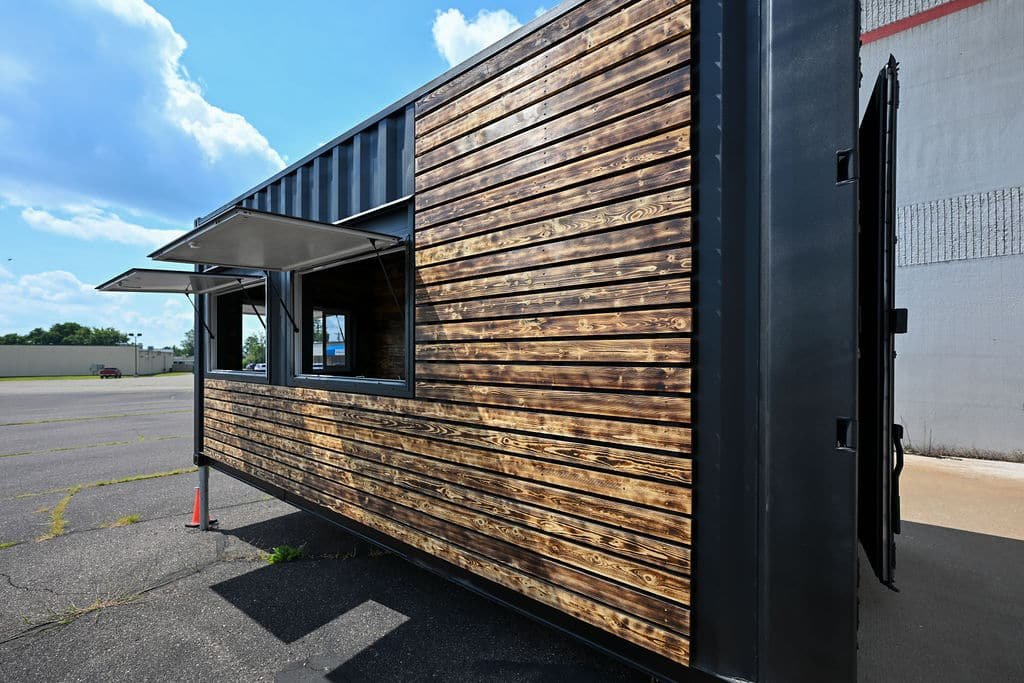 20ft Portable Shipping Container Bar | Commercial Pop-Up Bar Container 2