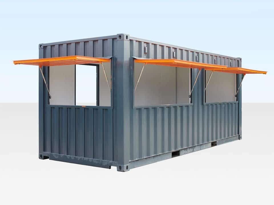 20ft Shipping Container Café – Container Restaurant for Sale