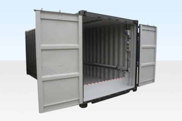 20ft x 8ft Raised Bunded Storage Container – Chemical & Hazardous Material Safe Store 3