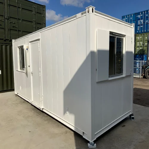 20Ft x 8Ft Steel Anti-Vandal Canteen Cabin 2