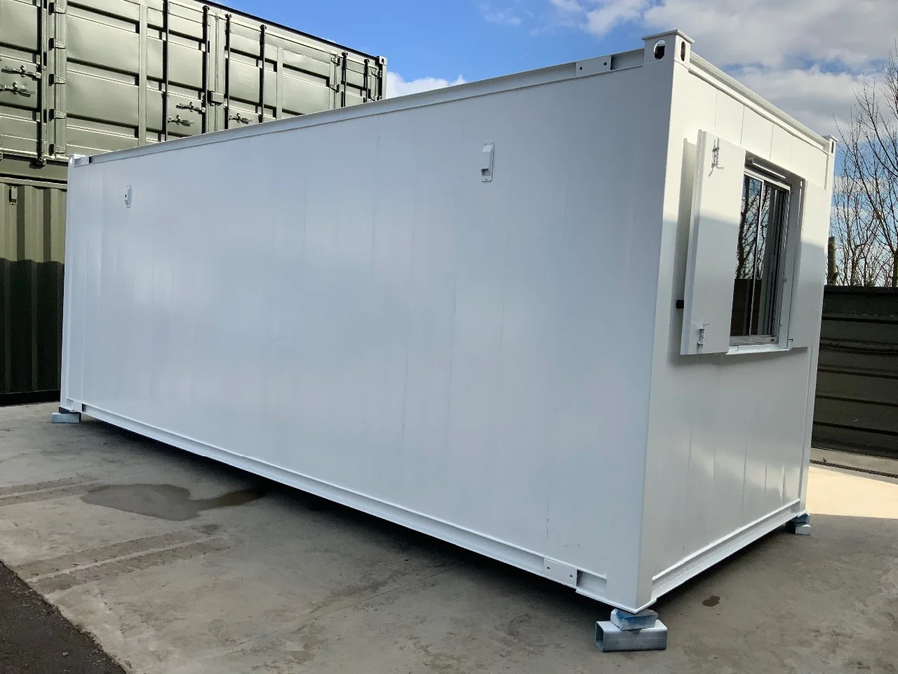 20Ft x 8Ft Steel Anti-Vandal Canteen Cabin 4