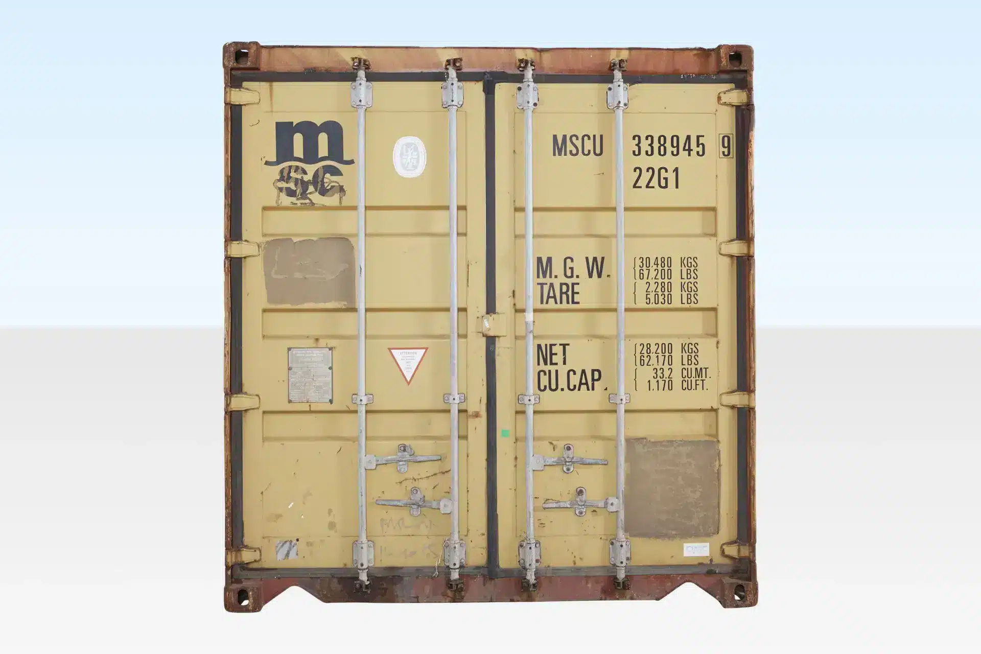 20Ft X 8Ft Used Cargo-Worthy Dry Van 3