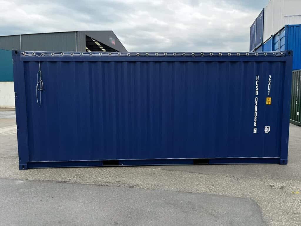 20ft x 8ft Used Shipping Container Open Top 2