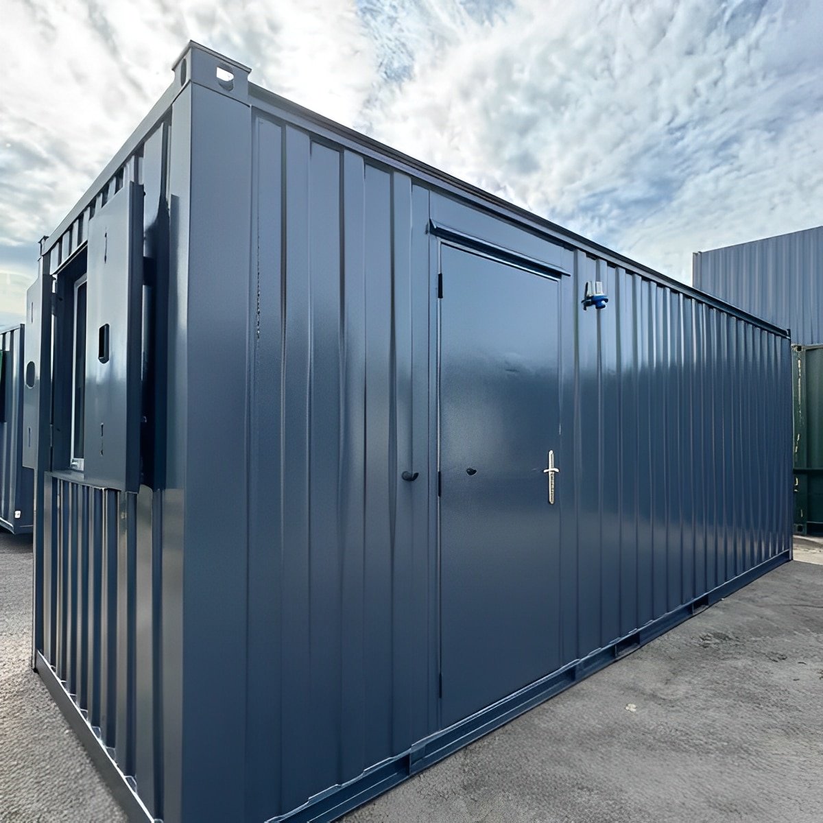 21ft x 8ft Custom Cabin Office / Canteen | Picture Windows | Portable Building 2