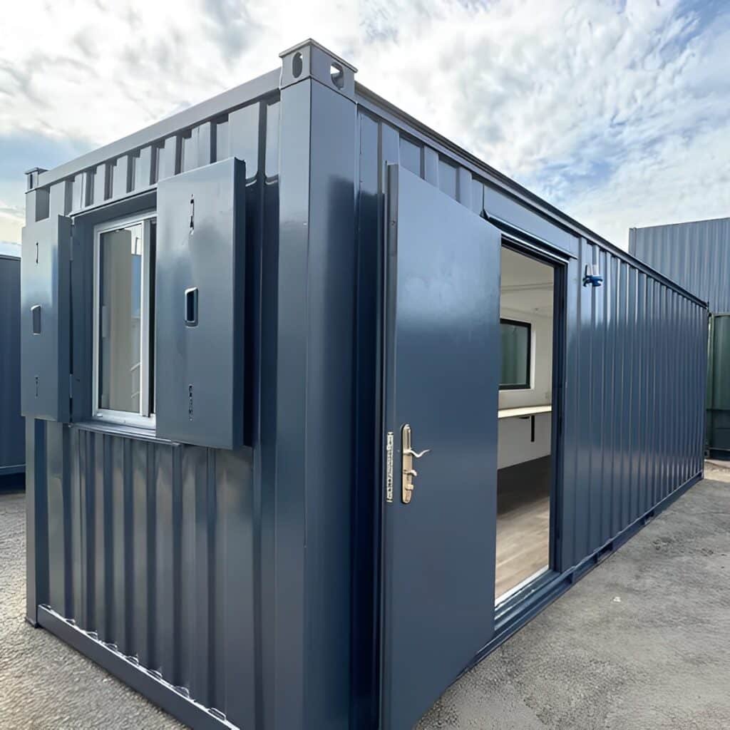21ft x 8ft Custom Cabin Office / Canteen | Picture Windows | Portable Building 4