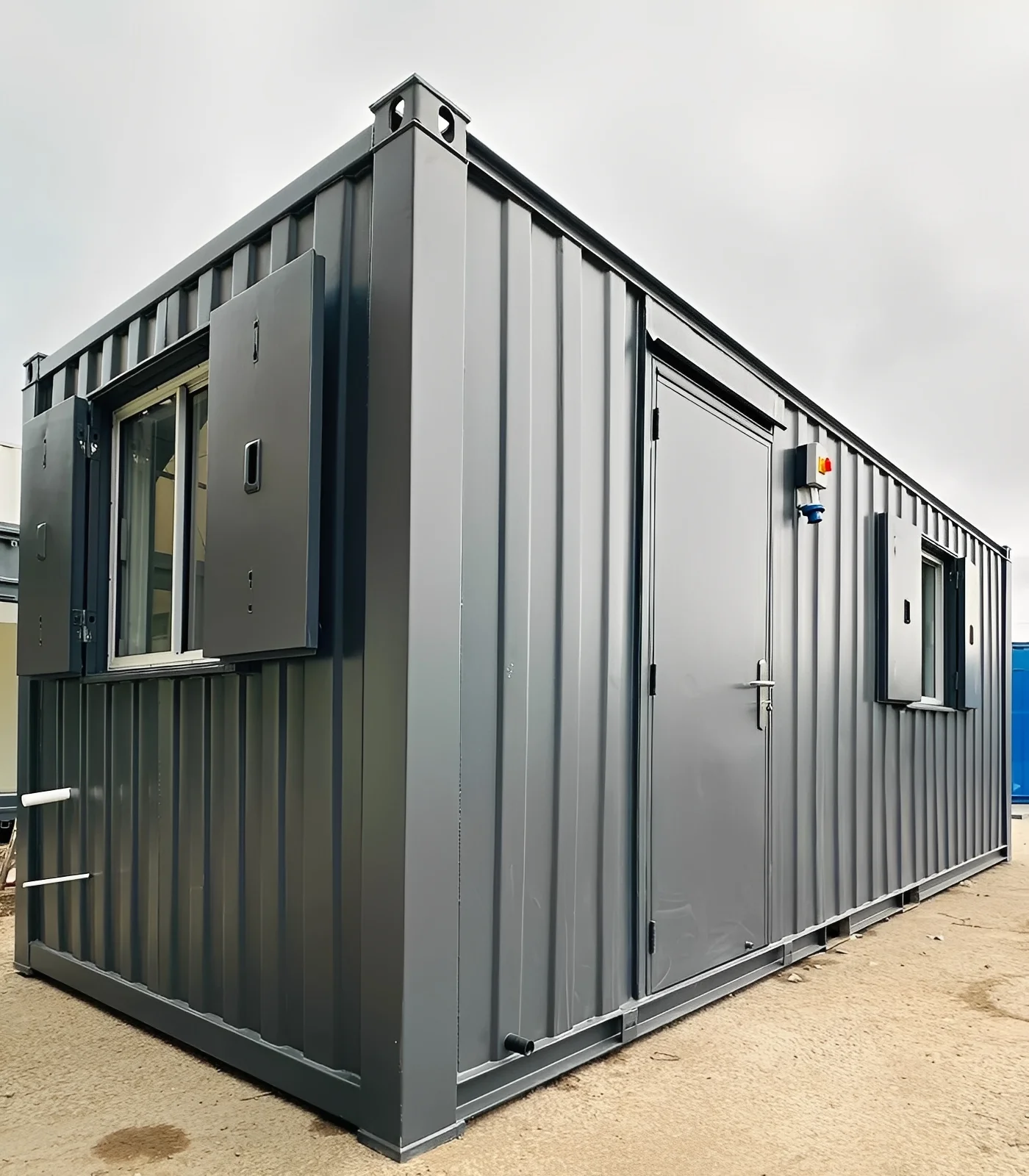 21ft x 8ft Office / Canteen Cabin – Refurbished Anti-Vandal Portable Building 3