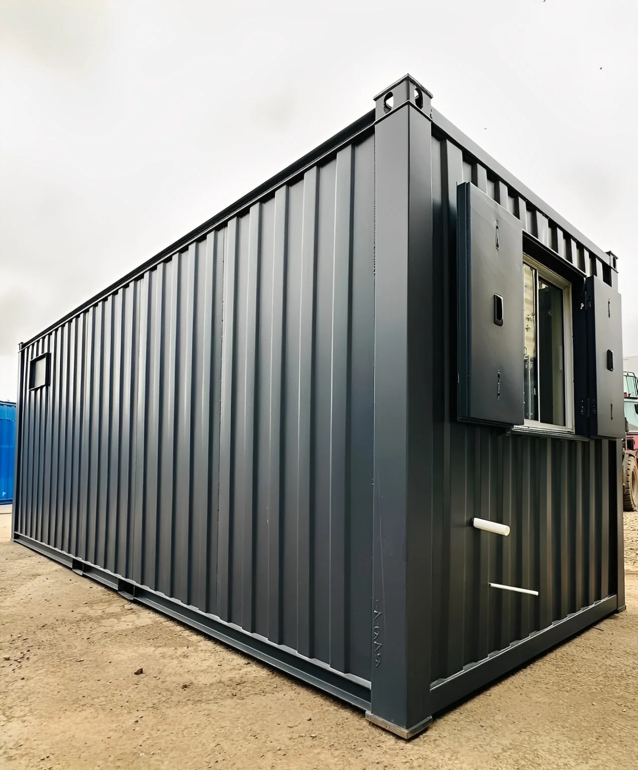 21ft x 8ft Office / Canteen Cabin – Refurbished Anti-Vandal Portable Building 7