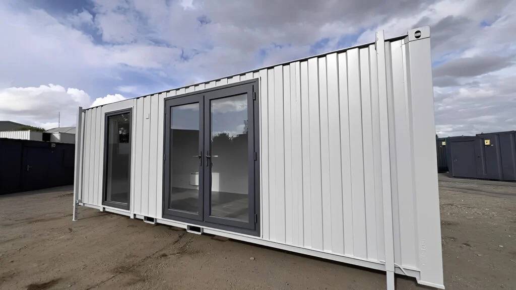 24ft x 9ft Site Office with Toilet – Sales Office / Marketing Suite / Portable Site Cabin 6