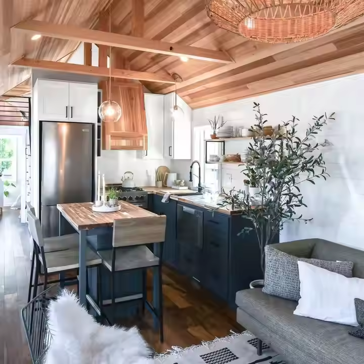 2bhk Duplex Villa with Fitted Kitchen and Bathroom, Rooftop, Tiny Prefab House, Container Houses for Family, Fully Furnished, Luxury Affordable 5