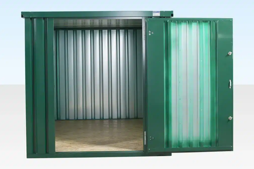 3M X 2.1M Flat Pack Storage Container 2