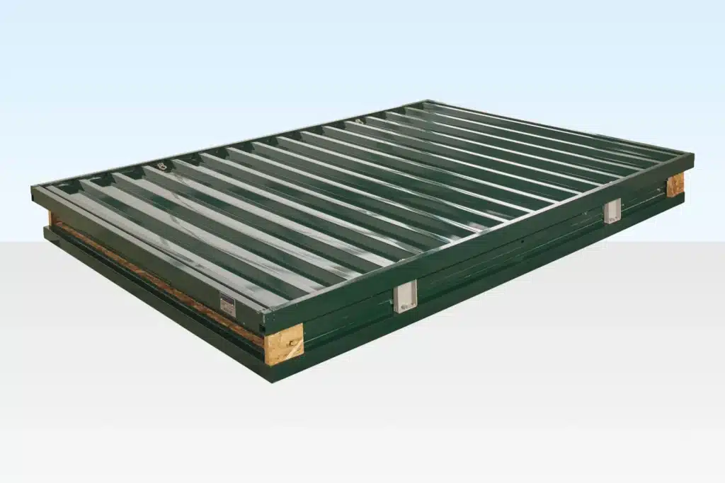 3M X 2.1M Flat Pack Storage Container 4