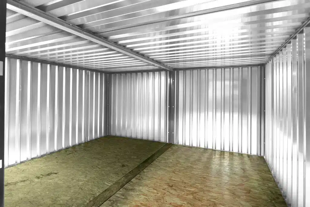 3M X 4.2M Side Linked Flat Pack Container Bundle (Galvanised) 2