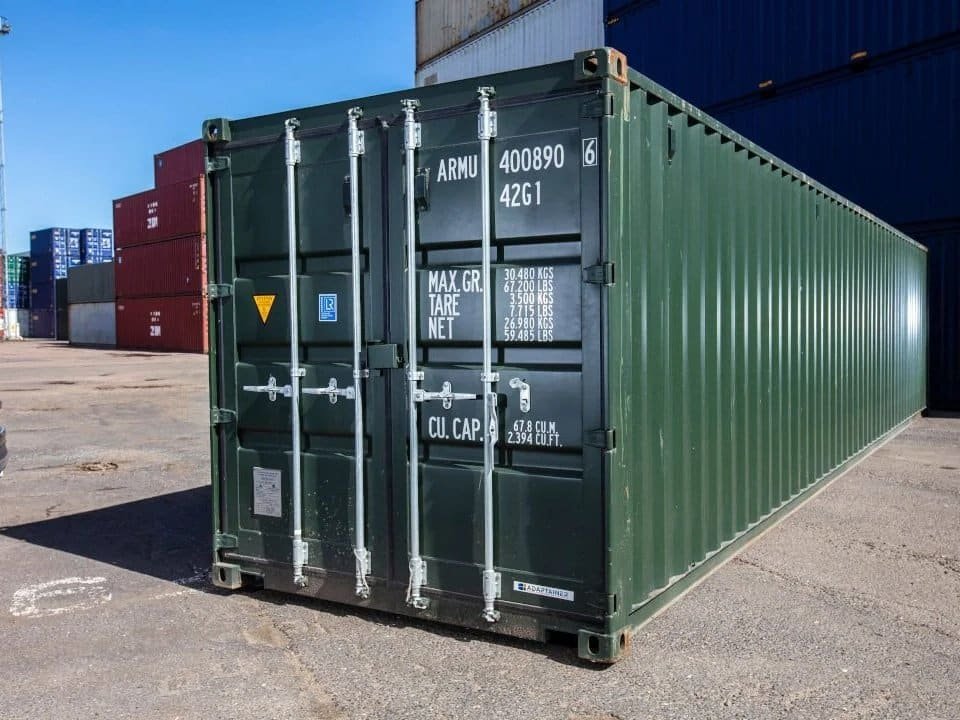 40 Ft High Cube Shipping Container for Sale – Extra Tall Steel Storage Container 2