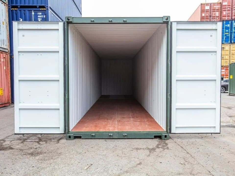 40 Ft High Cube Shipping Container for Sale – Extra Tall Steel Storage Container 4