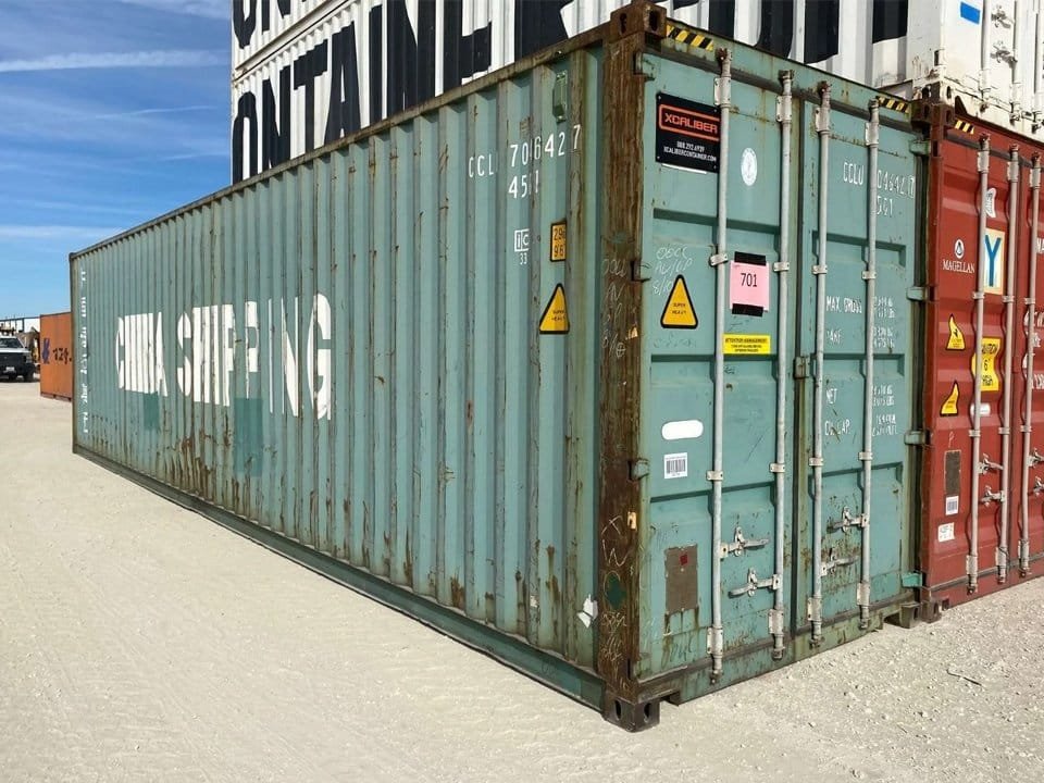 40′ HC Wind and Watertight Shipping Container- Direct Ship 2