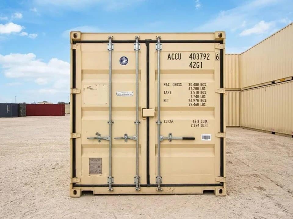 40′ Standard New Steel Shipping Container 3