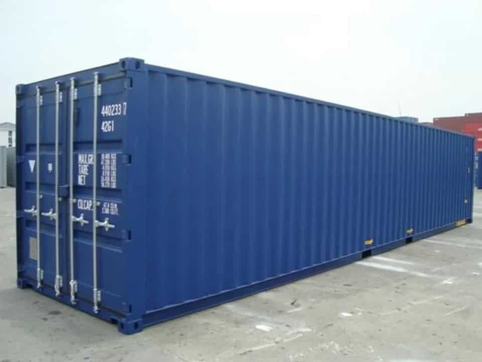40ft High Cube Double Door Shipping Container – New One Trip Tunnel Container 2
