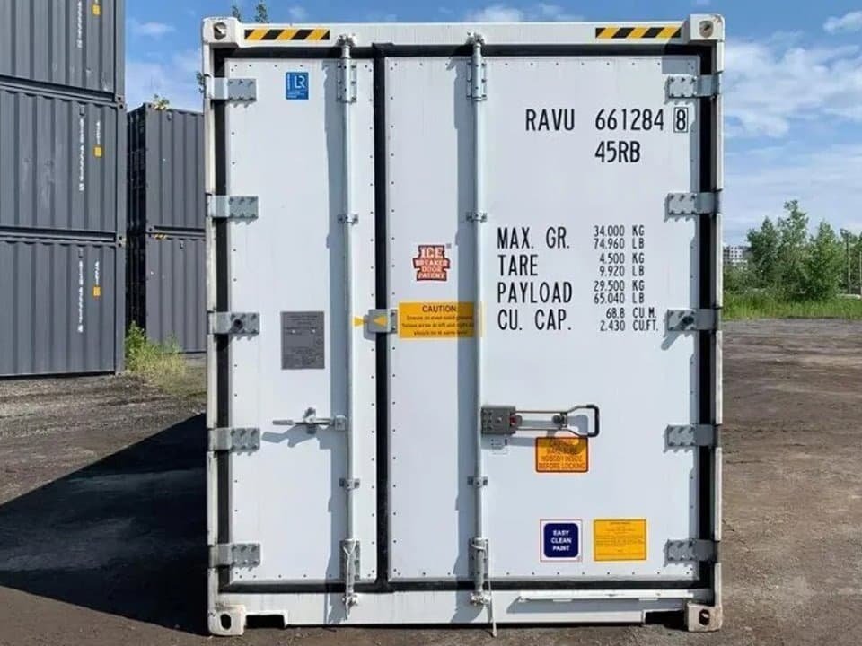 40ft High Cube Reefer Container – Refrigerated Shipping 2