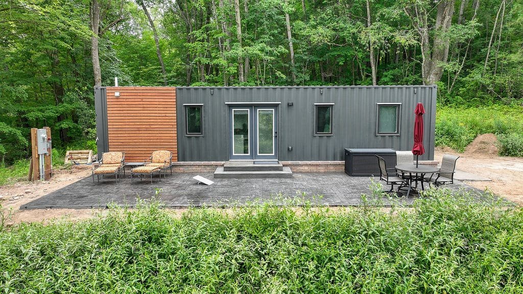 40ft Kennedy Luxury Container Home | 1 Bed 1 Bath Prefab Shipping Container House