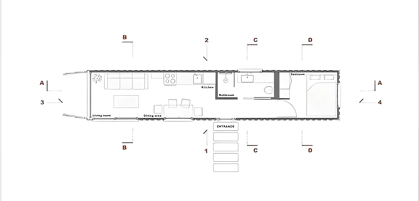 40Ft Living Container House – Shipping Container Home 2